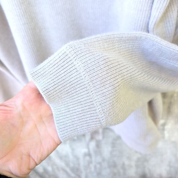 Eddie Bauer Ribbed Knit Crewneck Sweater Men's XL 100% Cotton Preppy Academia - Picture 4 of 8